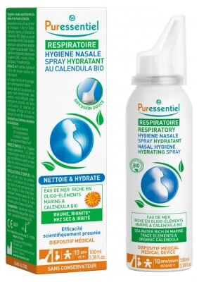 Puressentiel Respiratory Nasal Hygiene Moisturizing Spray with…