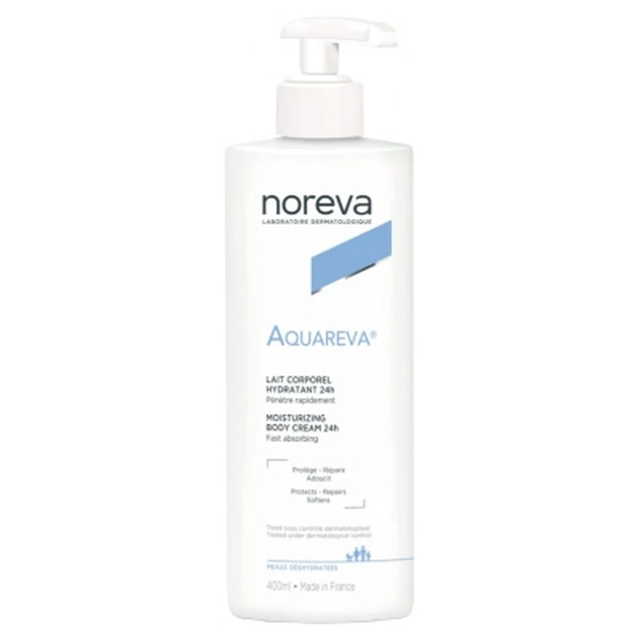 Noreva Aquareva 24-Stunden-Feuchtigkeits-Körperlotion, 400 ml