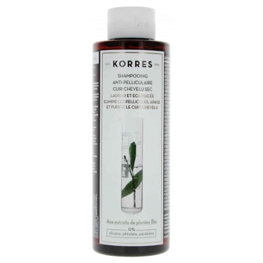Champú anticaspa de Korres para el cuero cabelludo seco, 250 ml