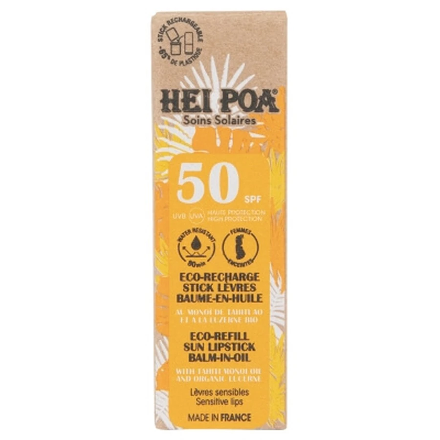 Hei Poa lippenbalsem SPF 50 Eco-navulling 4 g