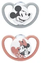 NUK Space Disney Baby 2 Silicone Pacifiers, 6–18 Months