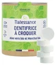 Natessance Chewable Toothpaste with Organic Aloe Vera and Organic Menthol, 80 Tablets