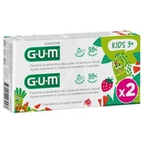 Pasta dentífrica con flúor GUM Kids para niños a partir de 3 años, paquete de 2 (50 ml cada una)