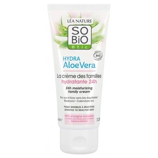 Léa Nature SO BIO étic Hydra Aloe Vera La Crème des Familles 24-uurs biologische vochtinbrengende crème 100 ml