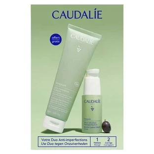 Sérum antiimperfecciones con ácido salicílico Vinopure de Caudalie, 30 ml + Gel limpiador purificante de regalo, 150 ml