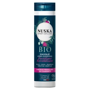 Mascarilla acondicionadora fortificante y revitalizante orgánica de Nuska, 200 ml
