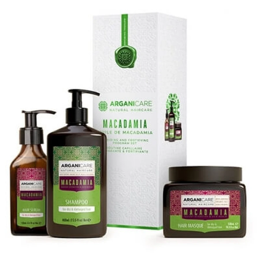 Arganicare Coffret Trio Hydratant Macadamia