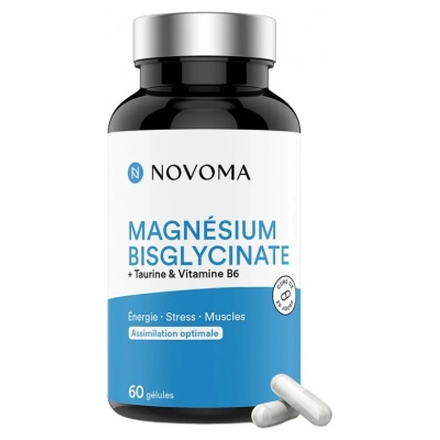 Novoma Magnesium-Bisglycinat 60 Kapseln