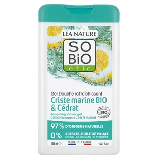 Léa Nature SO BIO étic Verfrissende douchegel met biologische zeevenkel en citroen 450 ml