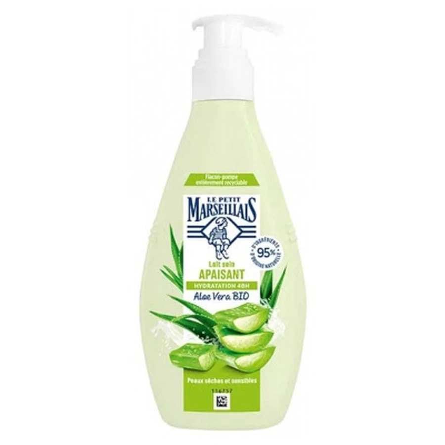 Le Petit Marseillais Lait Soin Apaisant Hydratation 48H 250 ml