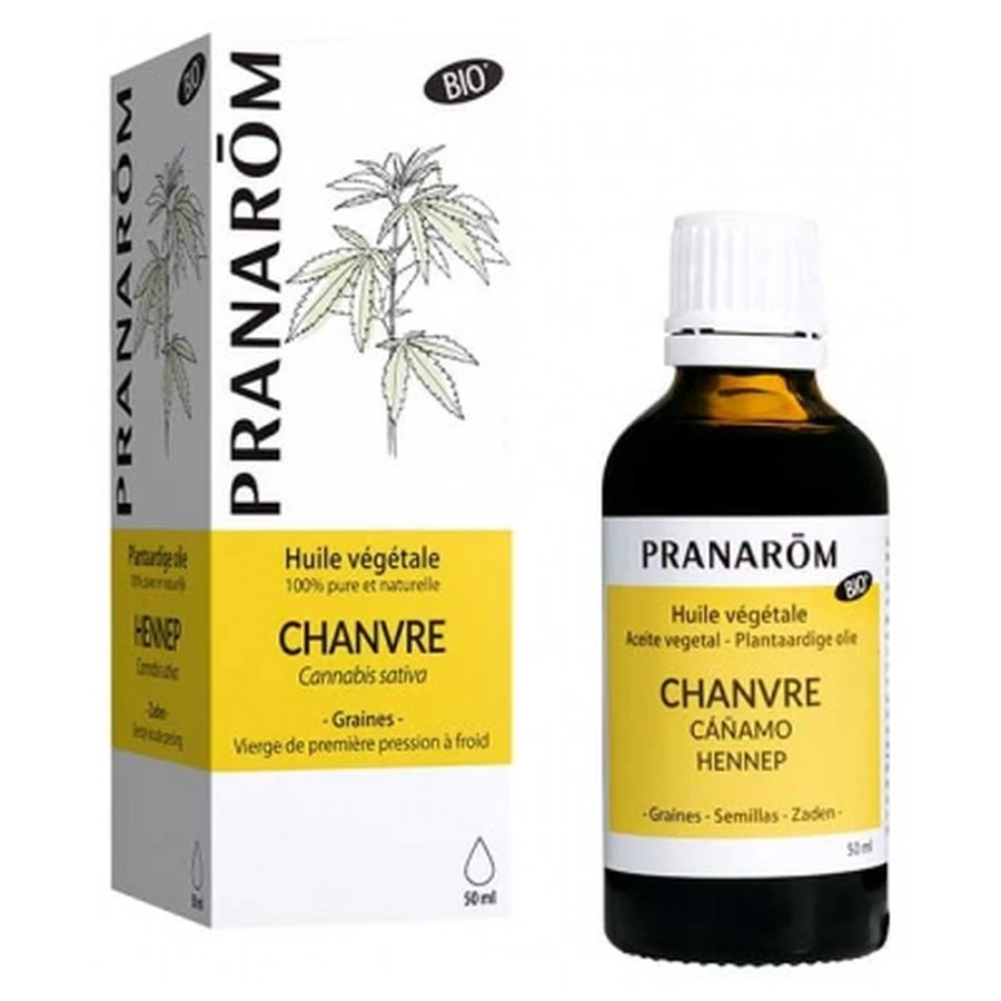 Pranarôm Bio-Hanf-Pflanzenöl 50 ml