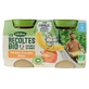 Blédina Bio-Früchte: Äpfel, Bananen und Kiwis – für Babys ab 6 Monaten – Bio – 2 Gläschen
