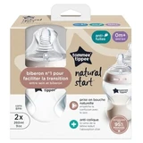 Tommee Tippee Natural Start Anti-Colic, 2 Flaschen, 260 ml, ab 0 Monaten