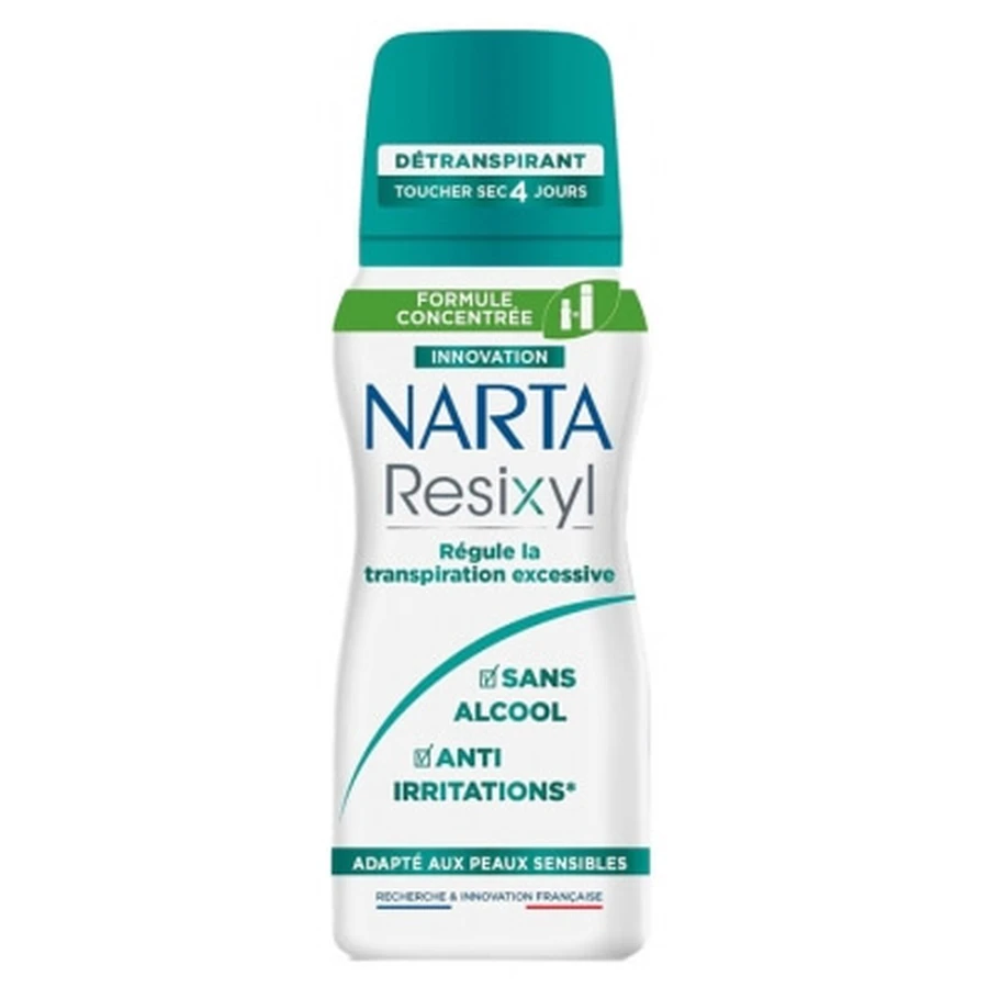 Narta Resixyl 4-Day Antiperspirant for Sensitive Skin, Spray, 100 ml