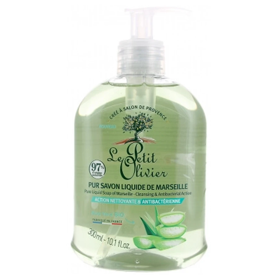 Le Petit Olivier Pure Marseille Liquid Soap with Aloe Vera, 300 ml
