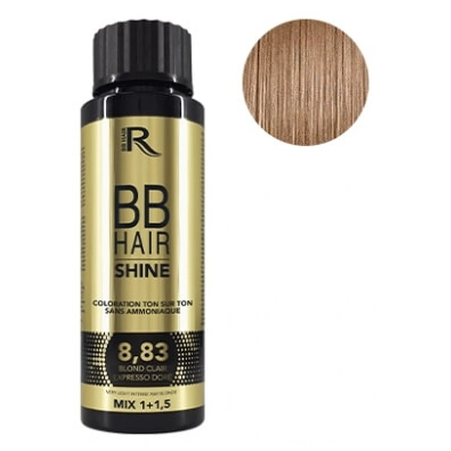 Generik Coloration Ton sur Ton 8,83 Blond Clair Expresso Doré BBHair Shine Generik