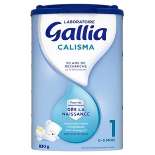 Gallia Calisma 1er Âge 0-6 Mois 830 g