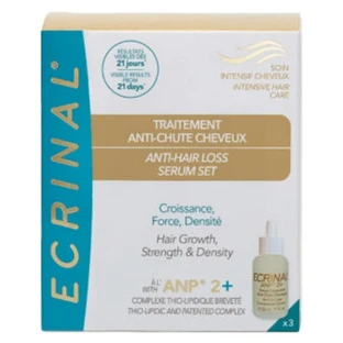 Ecrinal ANP 2+ Intensieve haarverzorging – Behandeling tegen haaruitval 3 x 50 ml