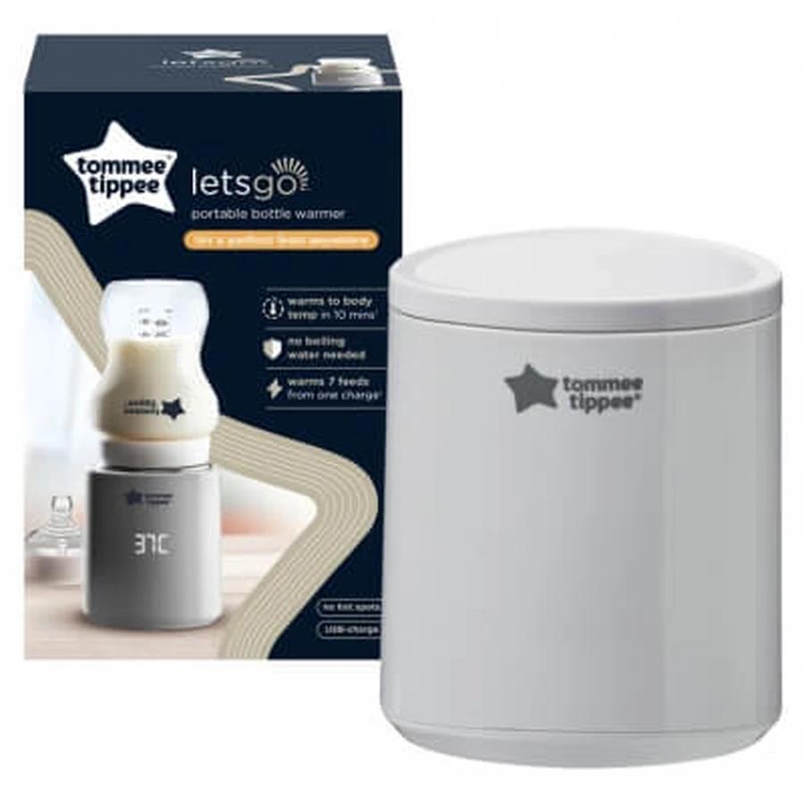 Tommee Tippee LetsGo tragbarer elektrischer Flaschenwärmer