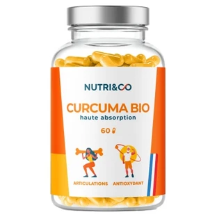 Nutri&Co Organic Turmeric, 60 Capsules