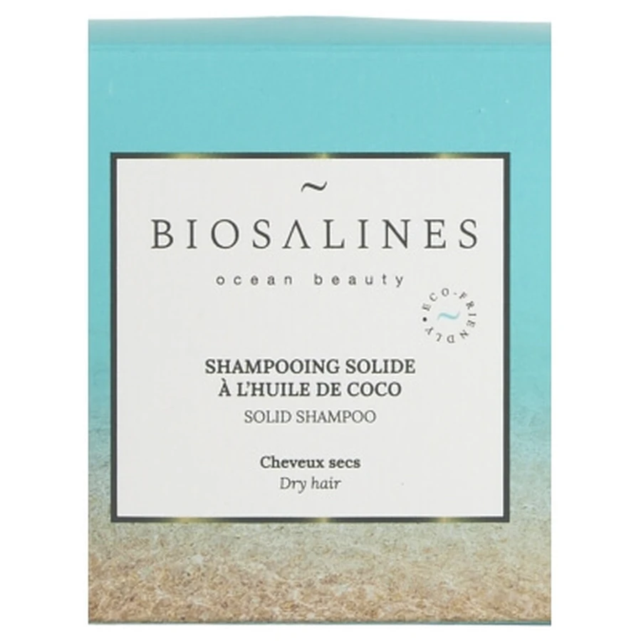 Biosalines Solid Shampoo with Coconut Oil, 75 g