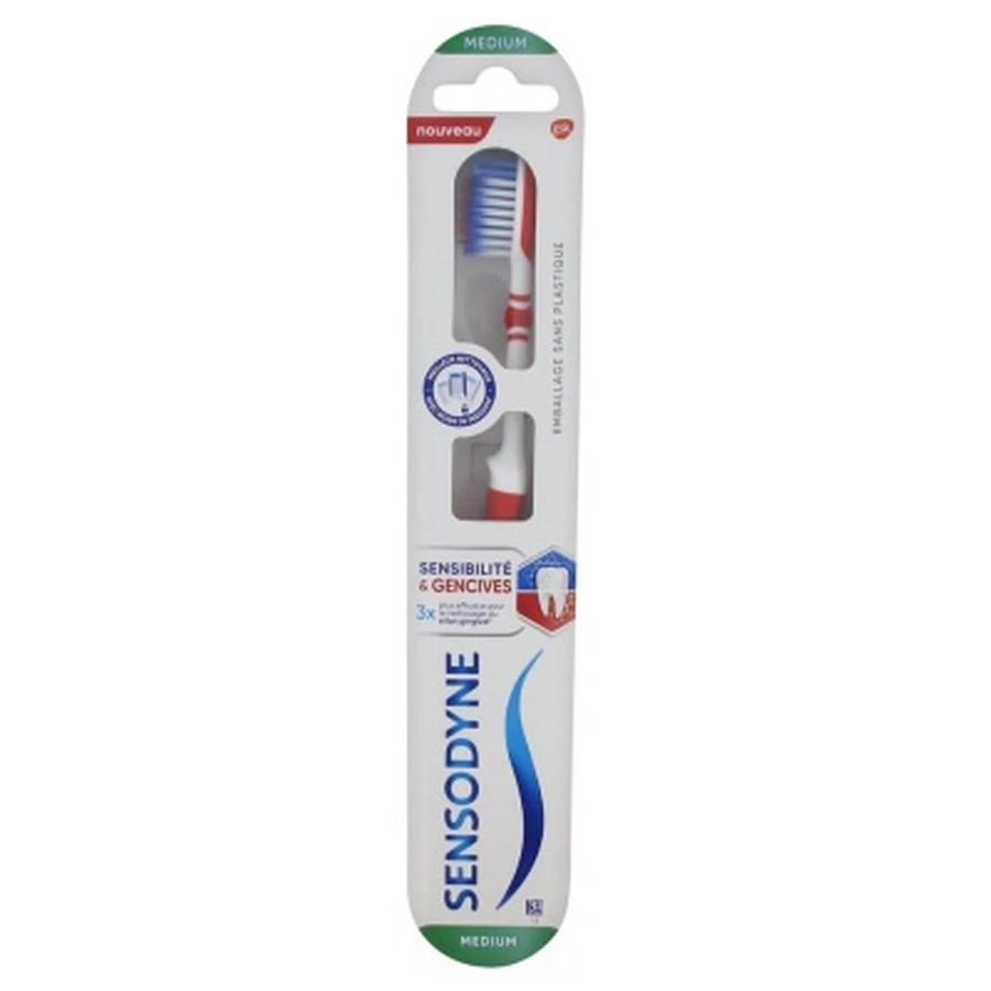 Sensodyne Brosse à Dents Medium Sensibilité & Gencives