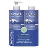 Uriage Baby 1st Reinigingscrème, 2-pack (elk 500 ml)