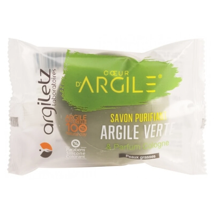 Argiletz Green Clay Purifying Soap, 100 g