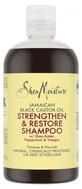 Champú fortalecedor y acondicionador con aceite de ricino negro jamaicano de SheaMoisture, 384 ml
