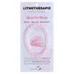 PharmaGem-armband met rozenkwarts voor kristaltherapie, 8 mm