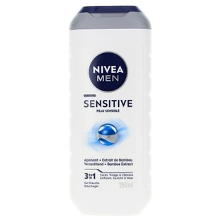 Nivea Men Sensitive 3-in-1 douchegel voor lichaam, gezicht en haar, 250 ml