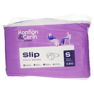 Stentil Konfian & Cerin Slip Maxi+ 20 Complete Adult Diapers, Size S