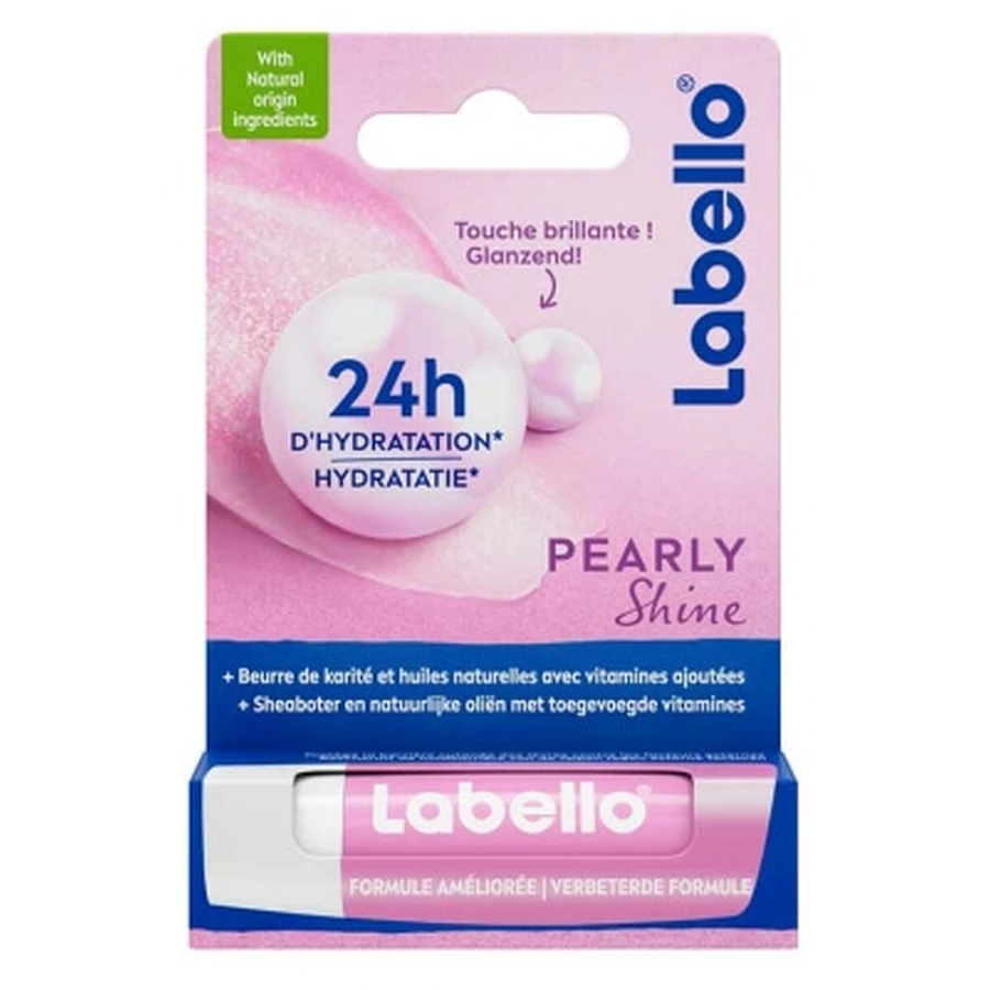 Labello Pearly Shine Moisturizing Lip Balm 4.8 g
