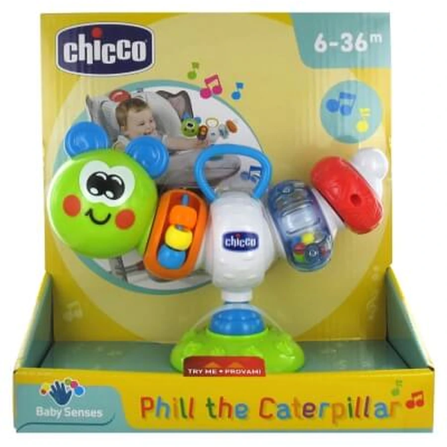 Chicco Baby Senses Phill The Caterpillar 6-36 Mois