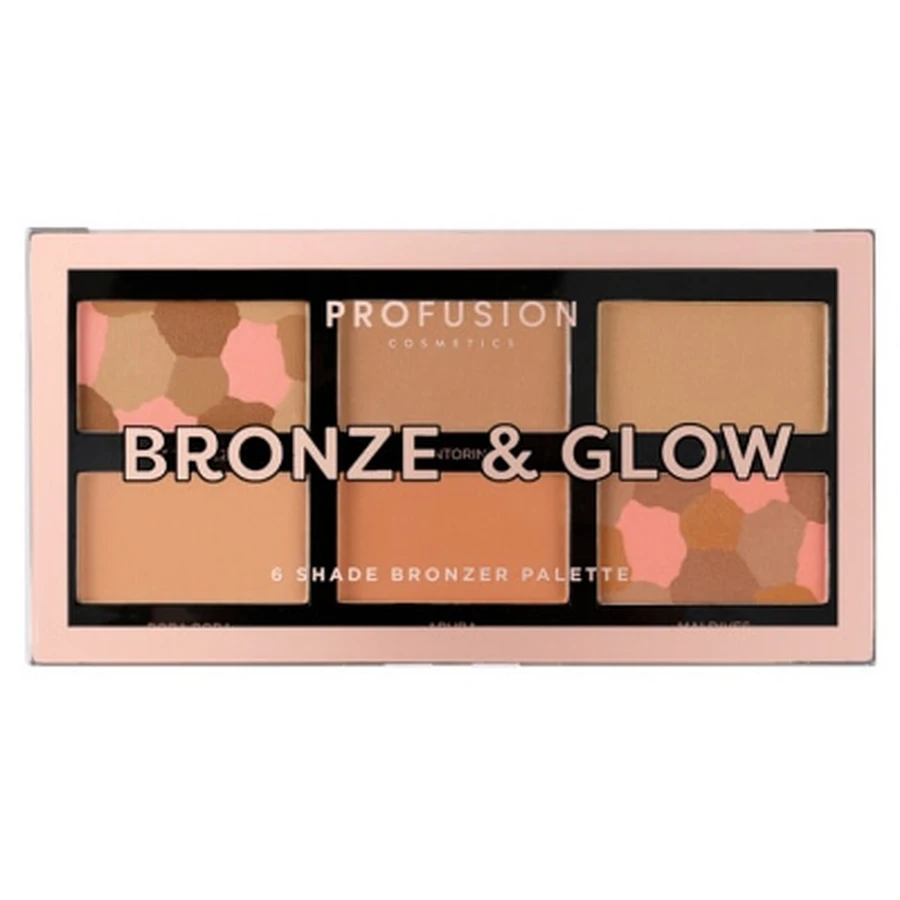 Profusion Cosmetics Bronze & Glow Complexion Palette