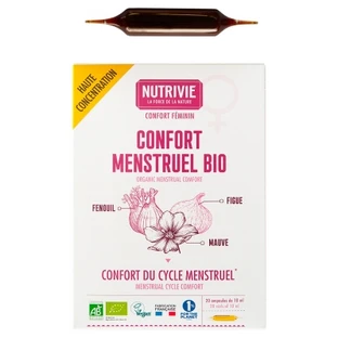 Nutrivie Organic Menstrual Comfort, 20 Ampoules