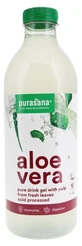 Purasana Organic Aloe Vera Drinkable Gel with Pulp, 1 L