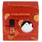Set de regalo de Florame con aceite esencial ecológico de canela y naranja (10 ml) + objeto decorativo perfumado