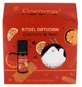 Florame biologische etherische olie-cadeauset met kaneel en sinaasappel (10 ml) + geurend decoratiestuk