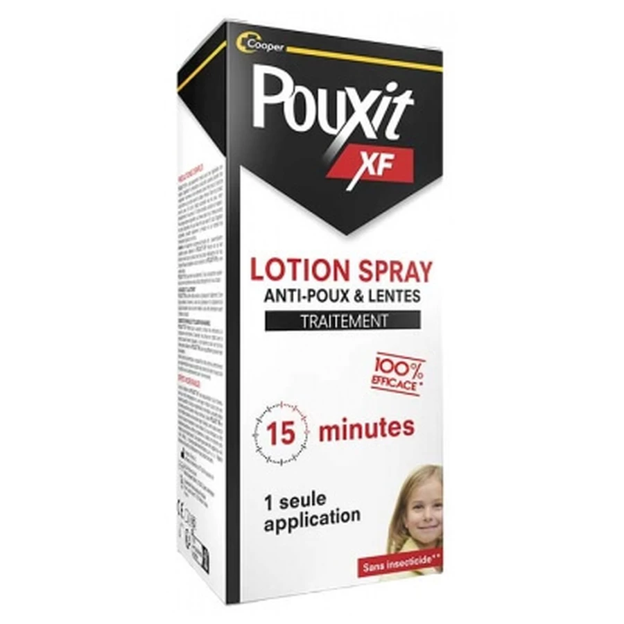 Pouxit XF Spray tegen luizen en neten, 100 ml