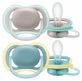 Avent Ultra Air 2 Orthodontic Silicone Pacifiers, 18 Months and Up