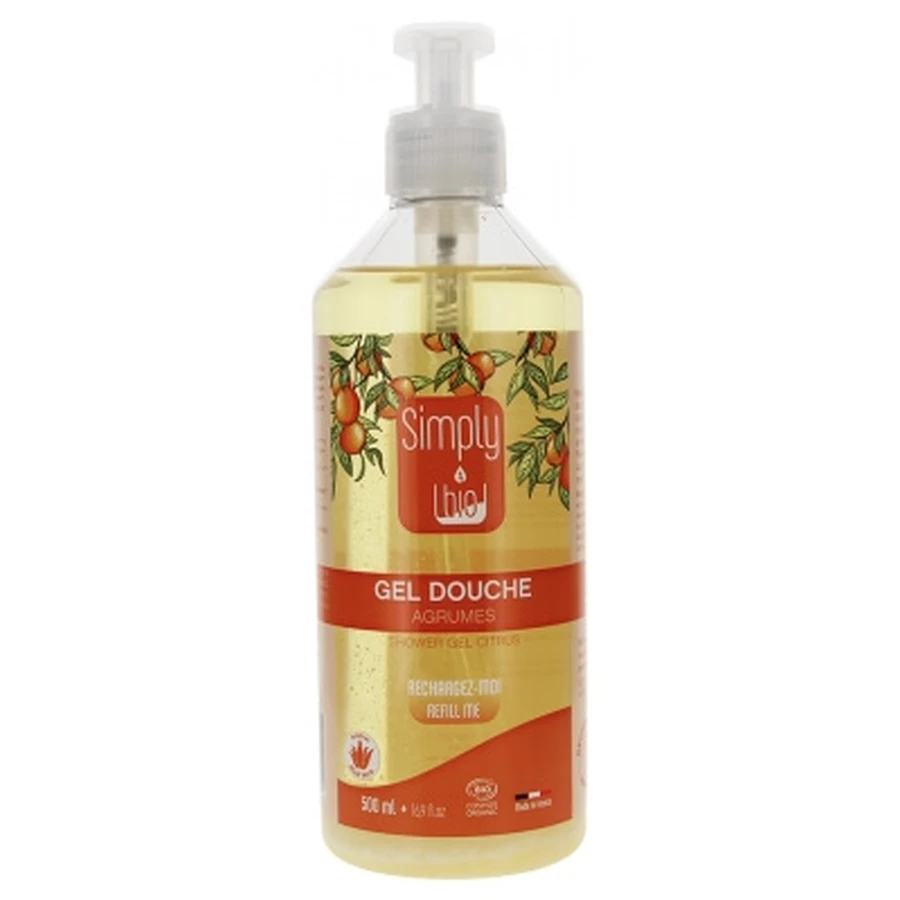 Simply Bio Organic Citrus Shower Gel 500 ml