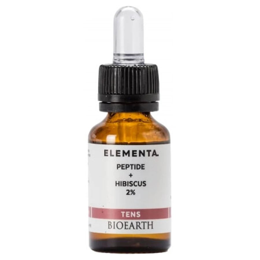 Bioearth Elementa Tens Solution Peptide + Hibiscus 2% 15 ml
