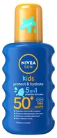 Nivea Sun Protect &amp; Hydrate Kids Tinted Sunscreen Spray SPF 50+ 200 ml