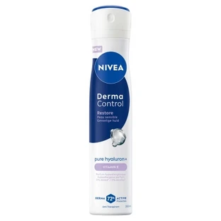 Nivea Derma Controle Restore Déodorant Anti-Transpirant Peau Sensible 72H Spray 200 ml
