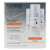 Noreva Iklen+ [Pure-C-Reverse] Radiance-Boosting Serum, 3-Pack (8 ml each)