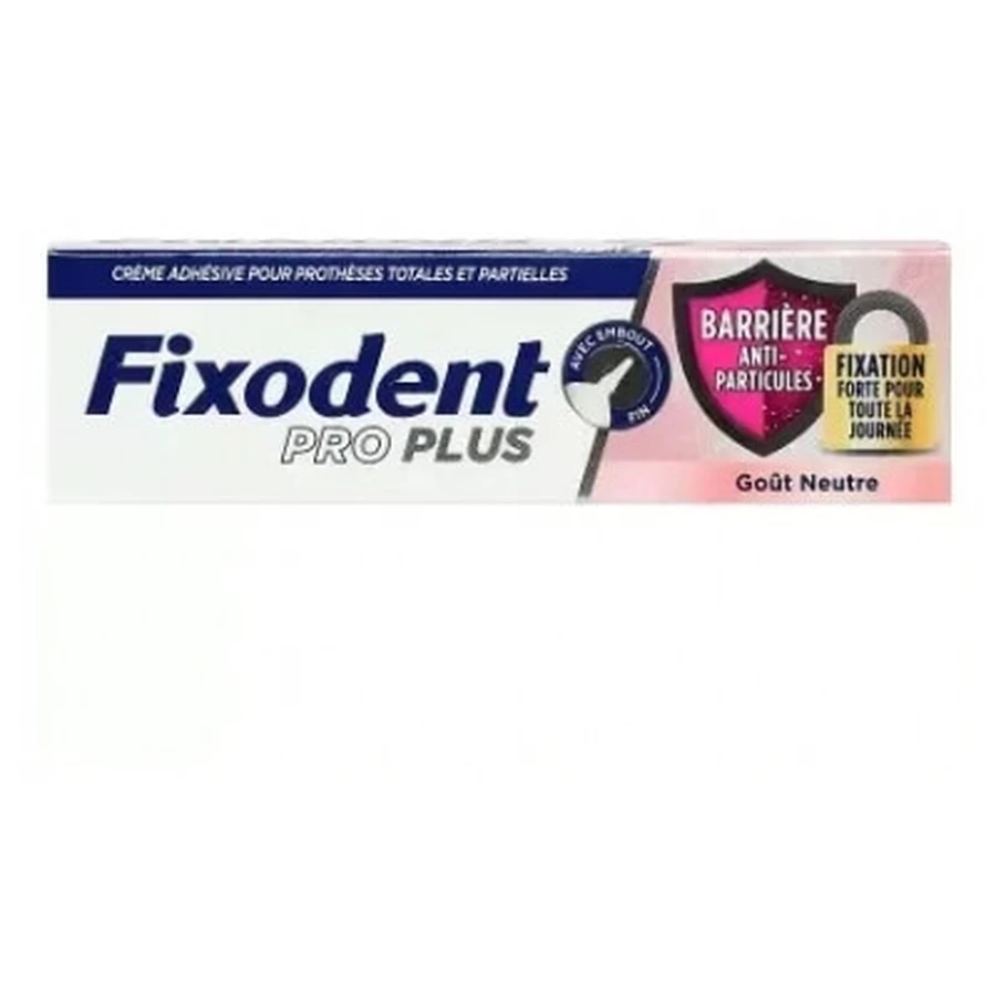 Fixodent Pro Plus Haftcreme mit neutralem Geschmack, 40 g