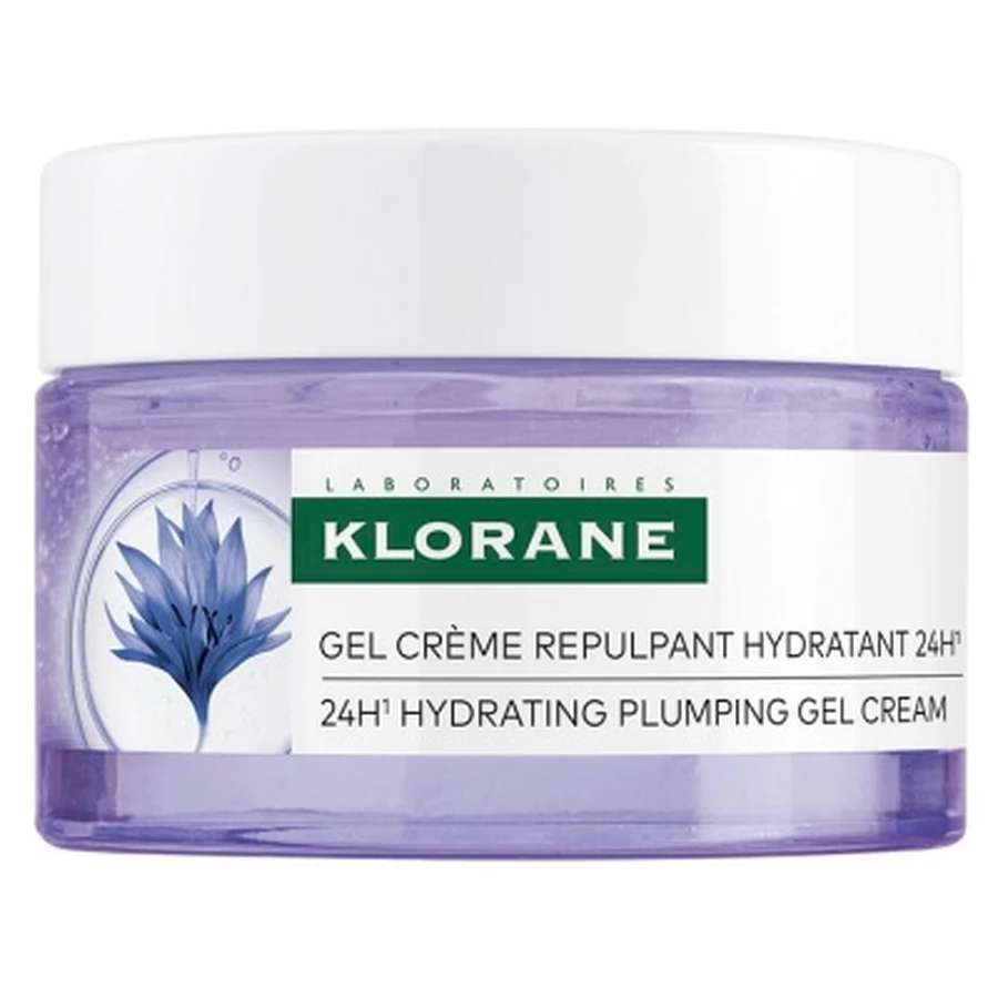 Klorane 24-Stunden-Feuchtigkeits- und Aufpolsterungs-Gel-Creme, 50 ml