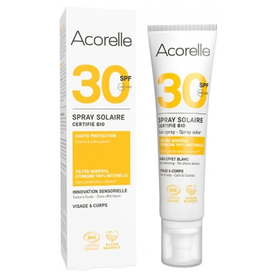 Acorelle Bio-Sonnenschutzspray LSF 30, 100 ml