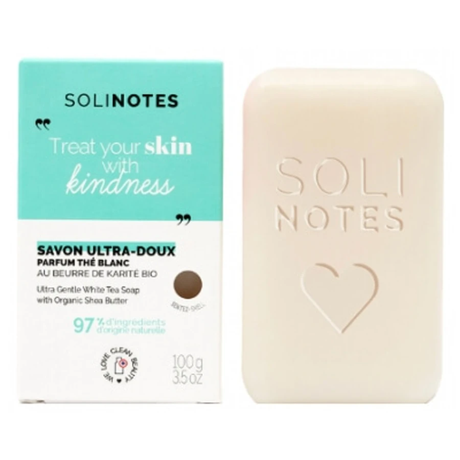 Solinotes Witte Thee Ultra-Zachte Zeep 100 g